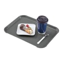 Cambro 1216FF107 Plastic Fast Food Tray - 16 1/10" L x 11 4/5"W, Pearl Gray thumbnail 2