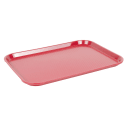 Cambro 1216FF416 Plastic Fast Food Tray - 16 1/8"L x 11 7/8"W, Cranberry thumbnail 2
