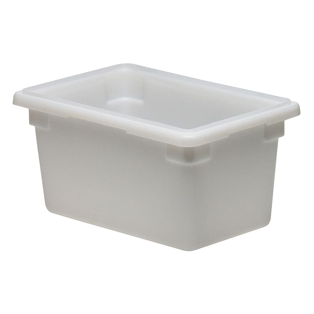 Cambro 12189P148 4 3/4 gal Camwear Food Storage Container - Natural White