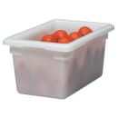 Cambro 12189P148 4 3/4 gal Camwear Food Storage Container - Natural White thumbnail 2