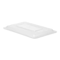 Cambro 1218CCW135 Camwear Food Storage Cover - Flat, 12x18" Clear thumbnail 5