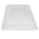 Cambro 1218CP148 Camwear Food Storage Cover - Flat, 12x18" Natural White thumbnail 4