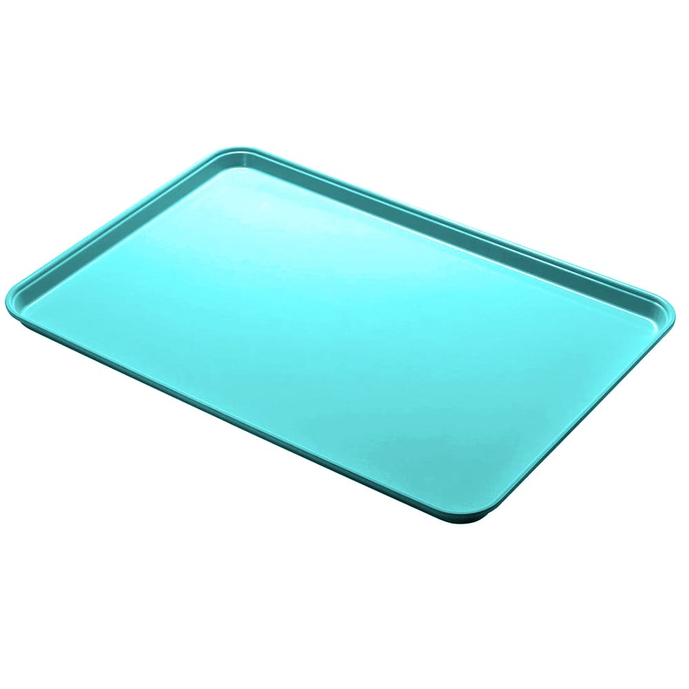Cambro 1218MT140 Market Display Tray - 11 1/2" x 17 3/4" x 1", Green