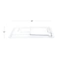 Cambro 1218SCCW135 Camwear SlidingLid - 12x18" Clear thumbnail 2