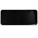Cambro 1230MT110 Rectangular Market Display Tray - 12 7/16" x 30" x 3/4", Black thumbnail 2