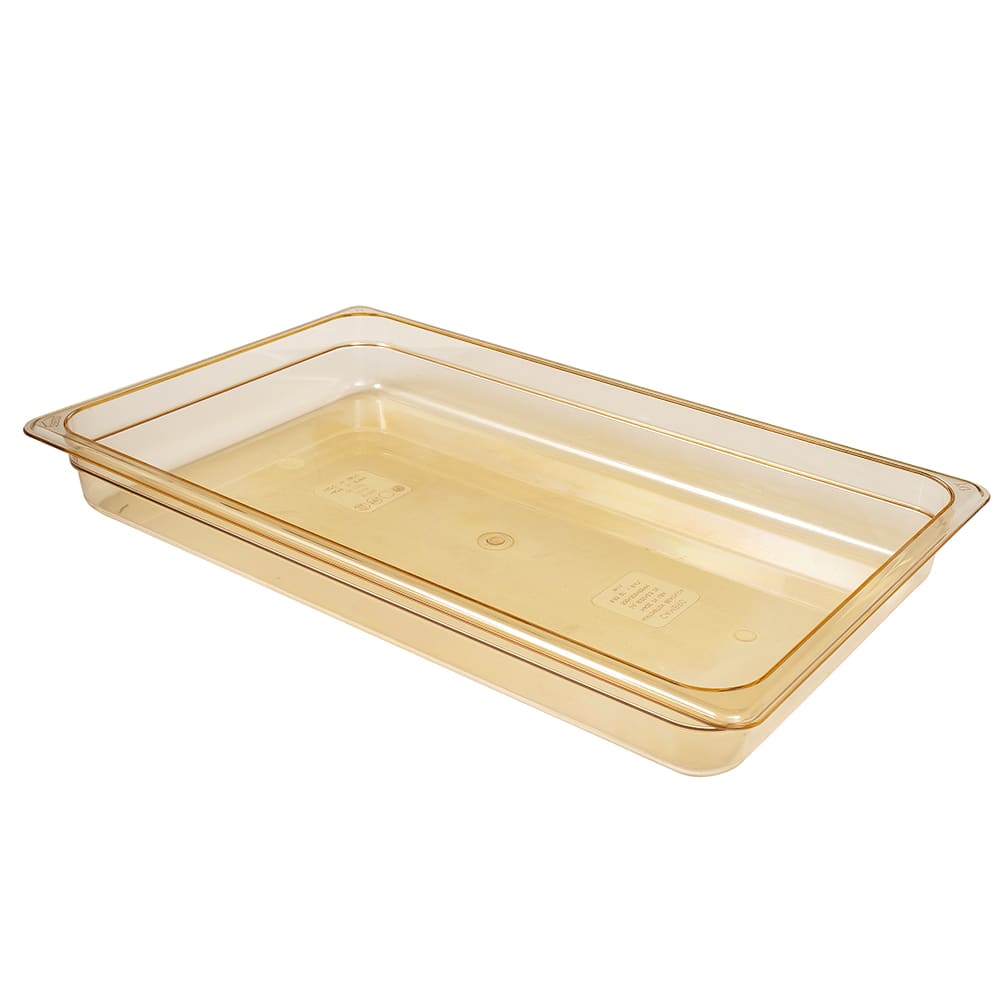 Cambro 12HP150 2 1/2"D Full Size High Temp Food Pan - Non Stick