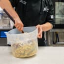 Cambro 12RFSPROPP190 12 qt CamRound® FreshPro Round Storage Container - Polypropylene, Translucent thumbnail 11