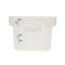 Cambro 12RFSPROPP190 12 qt CamRound® FreshPro Round Storage Container - Polypropylene, Translucent thumbnail 3