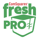 Cambro 12SFSFPDPP267 CamSquare® FreshPro Food Pan Drain Shelf for 12, 18 & 22 qt FreshPro Containers, Translucent Blue thumbnail 4