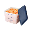 Cambro 12SFSP148 12 qt Square Food Storage Container - CamSquare®, Polyethylene, Natural White thumbnail 3