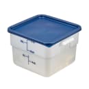 Cambro 12SFSP148 12 qt Square Food Storage Container - CamSquare®, Polyethylene, Natural White thumbnail 4