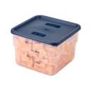 Cambro 12SFSPP190 12 qt Square Food Storage Container - CamSquare®, Polypropylene, Translucent thumbnail 6