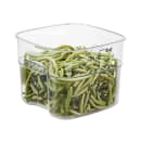 Cambro 12SFSPROCW135 12 qt FreshPro Square Food Storage Container - CamSquare®, Polycarbonate, Blue Graduation thumbnail 3
