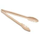 Cambro 12TGS133 12"L Plastic Utility Tongs, Beige thumbnail 3
