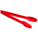 Cambro 12TGS404 12"L Plastic Utility Tong, Red thumbnail 3