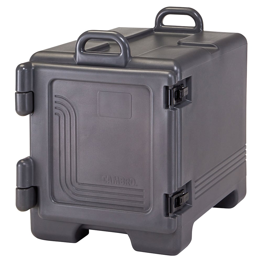 Cambro 1318CC615 Insulated Food Carrier w/ (4) Pan Capacity, Charcoal Gray