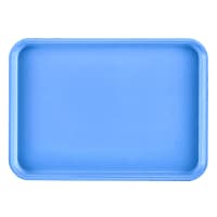 Cambro 1318MT110 Rectangular Market Display Tray - 12 5/8" x 17 3/4" x 11/16", Black thumbnail 7