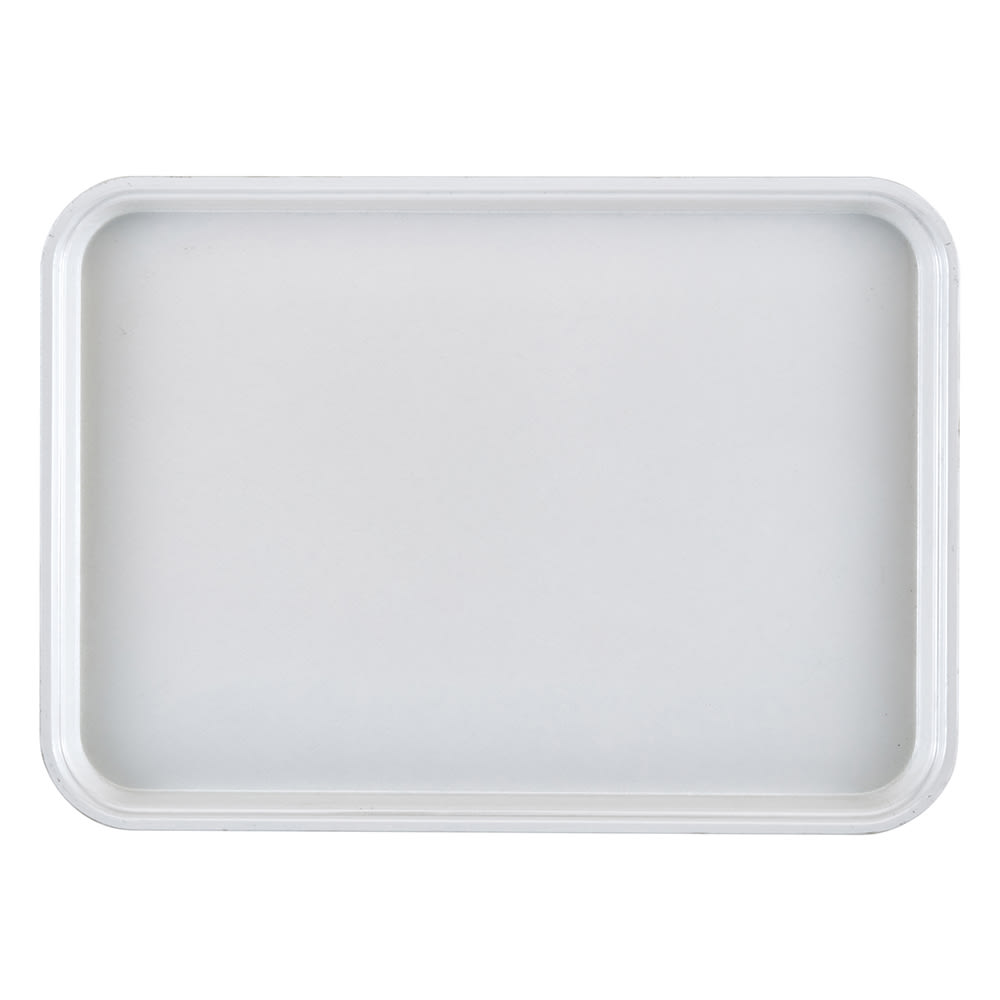 Cambro 1318MT148 Rectangular Market Display Tray - 12 5/8" x 17 3/4" x 11/16", White
