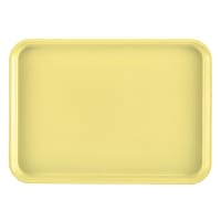 Cambro 1318MT148 Rectangular Market Display Tray - 12 5/8" x 17 3/4" x 11/16", White thumbnail 5