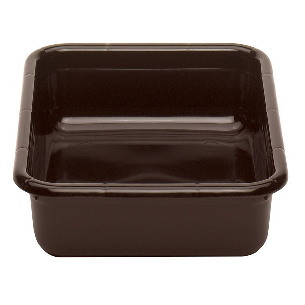 Cambro 1520CBPF131 Cambox® Bus Box - 15 3/10" x 19 9/10" x 4 9/10", Dark Brown