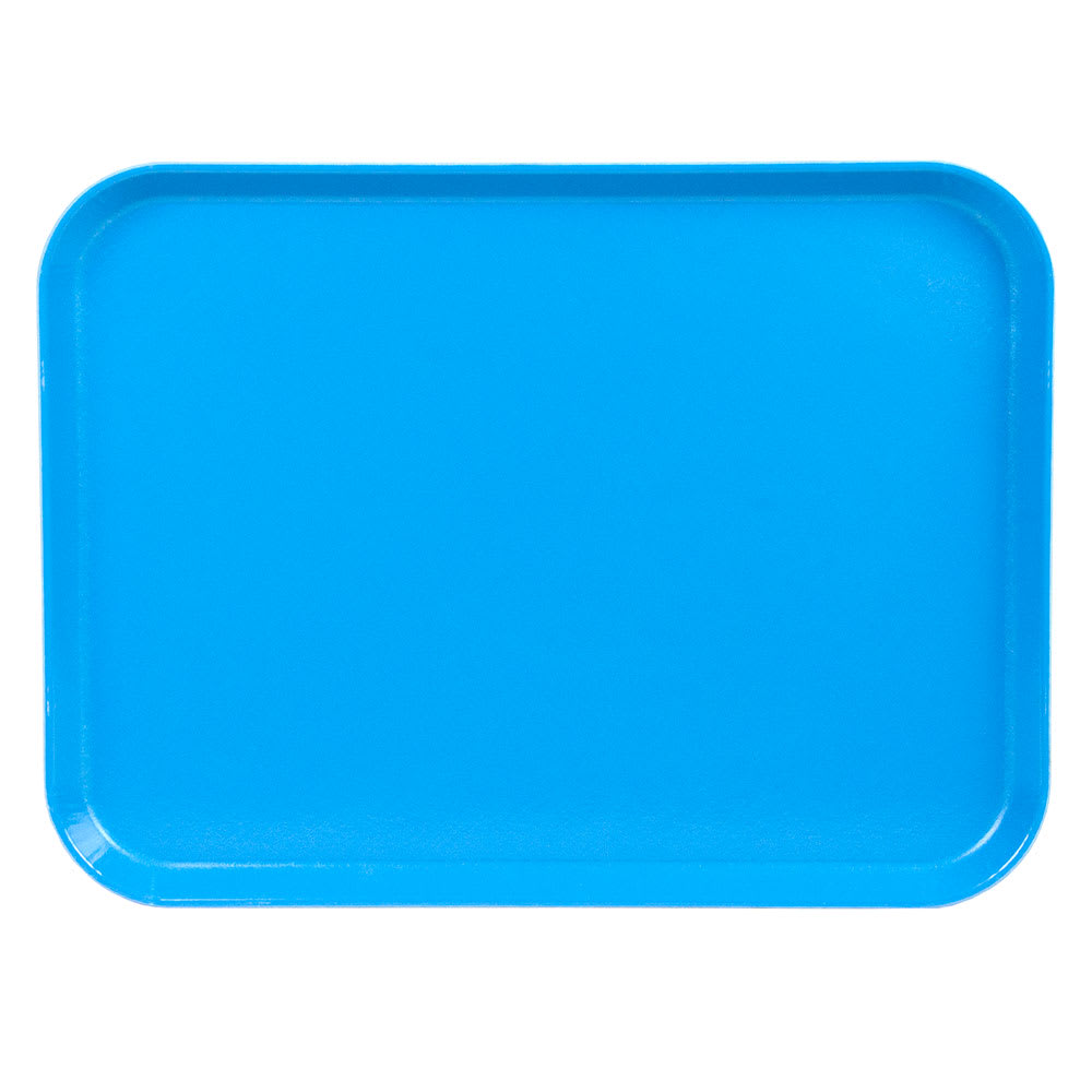 Cambro 1520CL142 Fiberglass Camlite® Cafeteria Tray - 20 1/4"L x 15"W, Blue