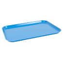 Cambro 1520CL142 Fiberglass Camlite® Cafeteria Tray - 20 1/4"L x 15"W, Blue thumbnail 3