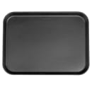 Cambro 1520CT110 Rectangular Camtread Serving Tray - 15x20 1/4", Fiberglass, Black Satin thumbnail 2