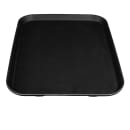 Cambro 1520CT110 Rectangular Camtread Serving Tray - 15x20 1/4", Fiberglass, Black Satin thumbnail 4