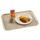 Cambro 1520VC380 Rectangular Versa Camtray - 15x20", Fiberglass, Ivory/Sahara thumbnail 2