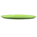 Cambro 1550113 16" Round Serving Camtray - Low-Profile, Fiberglass, Limeade thumbnail 3