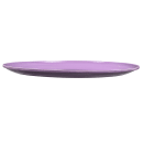 Cambro 1550551 16" Round Serving Camtray - Low-Profile, Fiberglass, Grape thumbnail 2