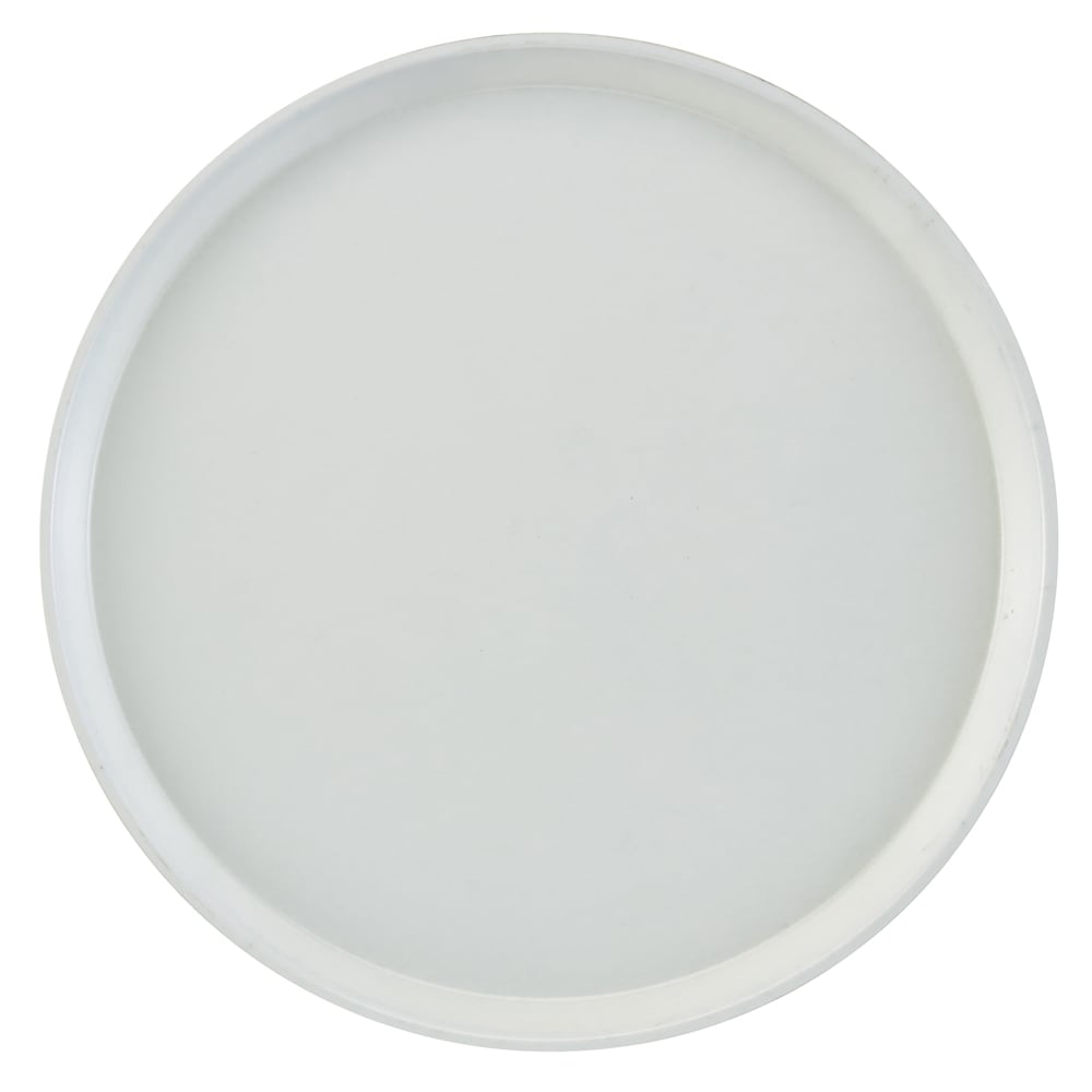 Cambro 1600148 16" Round Serving Camtray - Fiberglass, White