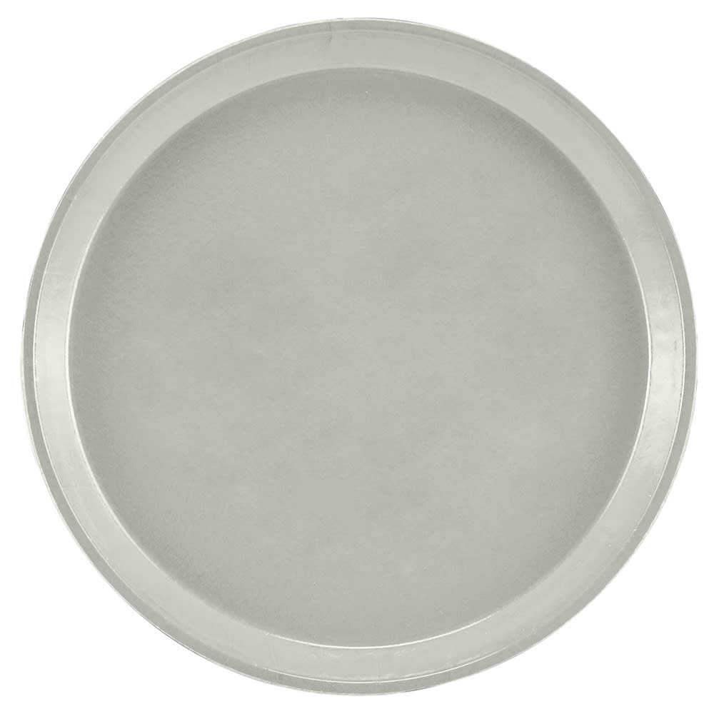 Cambro 1600199 16" Round Serving Camtray - Fiberglass, Taupe