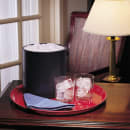 Cambro 1600521 16" Round Serving Camtray - Fiberglass, Cambro Red thumbnail 2