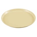 Cambro 1600537 16" Round Serving Camtray - Fiberglass, Cameo Yellow thumbnail 2