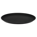 Cambro 1600TL110 15 47/50" Round Treadlite Tray, NonSkid, Fiberglass, Black thumbnail 2