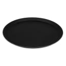 Cambro 1600TL110 15 47/50" Round Treadlite Tray, NonSkid, Fiberglass, Black thumbnail 3