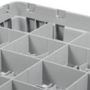 Cambro 16C258151 Camrack® Cup Rack w/ (16) Compartments - Soft Gray thumbnail 5