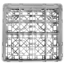 Cambro 16C414151 Camrack® Cup Rack w/ (16) Compartments - (1) Gray Extender, Soft Gray thumbnail 3