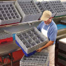 Cambro 16S638163 Camrack® Glass Rack w/ (16) Compartments - (3) Gray Extenders, Red thumbnail 2