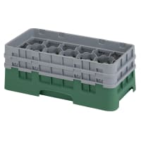 Cambro 17HS434167 Camrack Glass Rack - (2)Extenders, 17 Compartment, Brown thumbnail 2