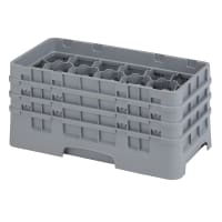 Cambro 17HS638416 Camrack Glass Rack - (3)Extenders, 17 Compartment, Cranberry thumbnail 2