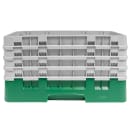 Cambro 17HS800119 Camrack Glass Rack - (4)Extenders, 17 Compartment, Sherwood Green thumbnail 2