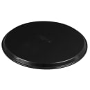 Cambro 1800CT110 18" Round Camtread Serving Tray - Fiberglass, Black Satin thumbnail 4