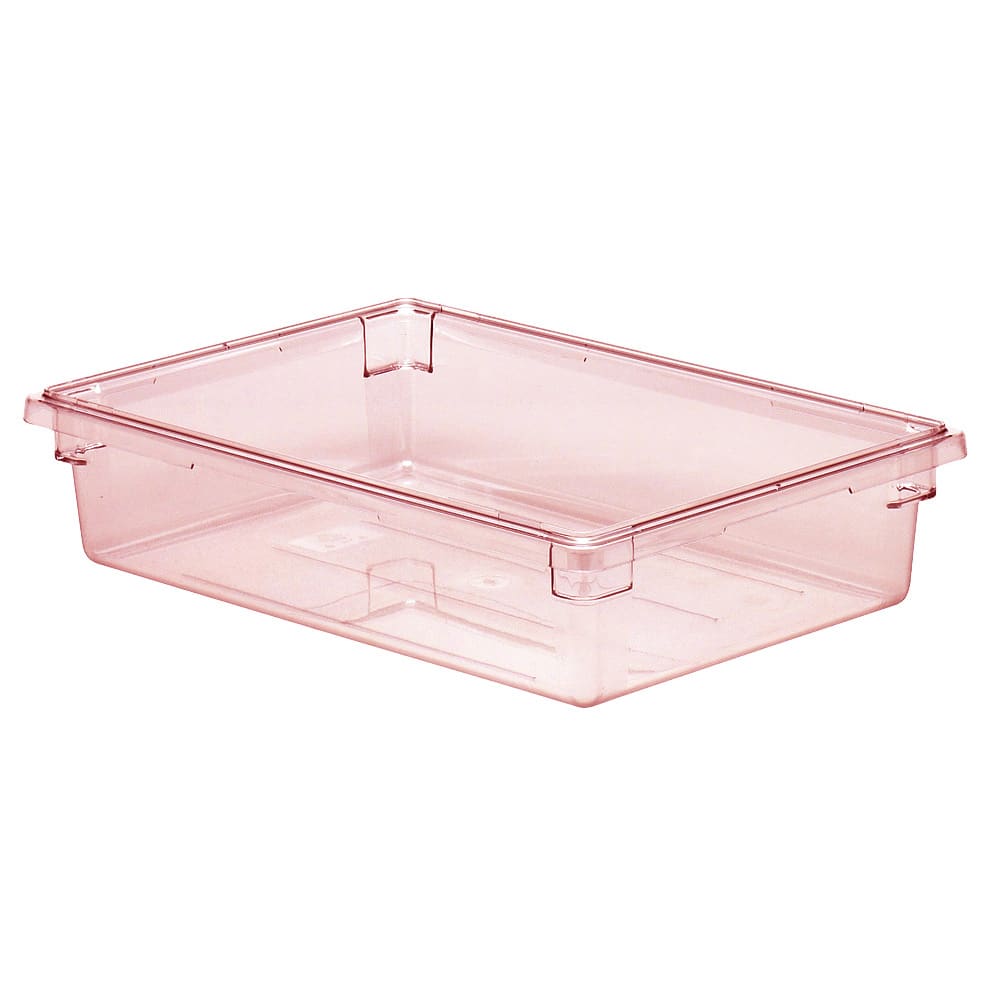 Cambro 18266CW467 8 3/4 gal Camwear Food Storage Container - Safety Red