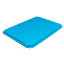 Cambro 1826CL142 Fiberglass Camlite® Cafeteria Tray - 25 3/4"L x 17 4/5"W, Blue thumbnail 5