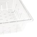 Cambro 1826CLRCW135 Camwear Colander - Full Size, 6"D, Clear thumbnail 3