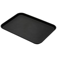 Cambro 1826CT-138 Rectangular Camtread Serving Tray - 17 13/16x25 11/16", Fiberglass, Tavern Tan thumbnail 2