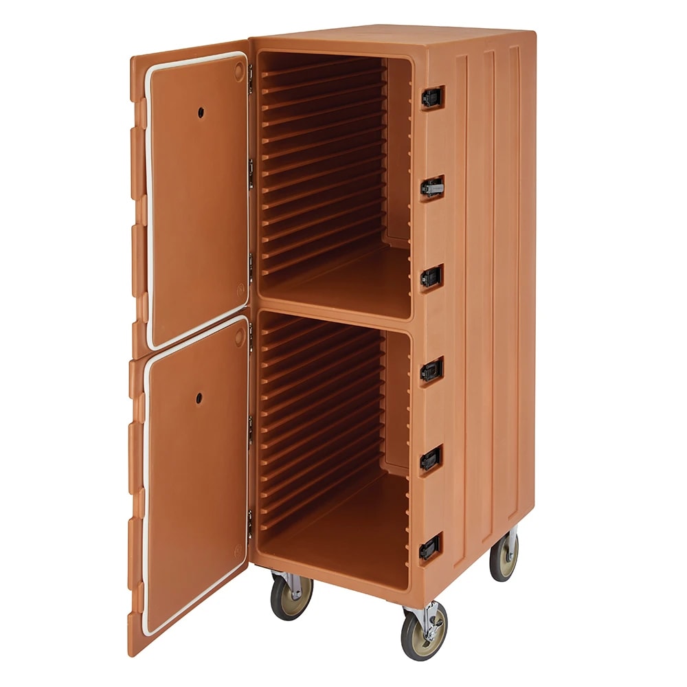 Cambro 1826DBC157 Camcart® Insulated Food Carrier w/ (26) Pan Capacity, Beige