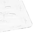 Cambro 1826DSCW135 Camwear Food Storage Box Drain Shelf - 18x26" Clear thumbnail 3